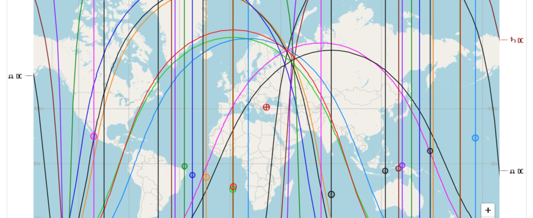 Astrokartografi Nedir? Yıldızlarla Seyahat ve Taşınma Rehberi