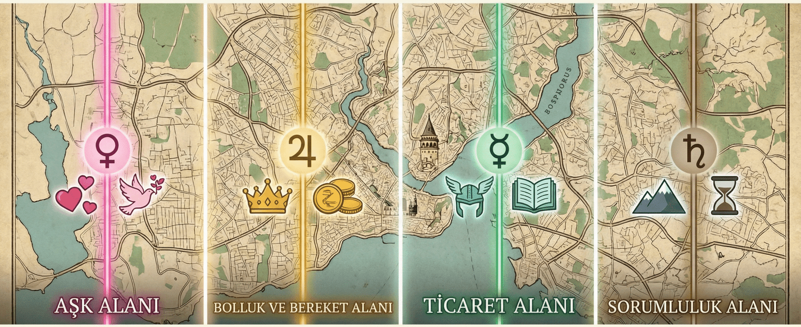 Aynı Şehirde Kaderiniz Değişir mi? Astrokartografi “Local Space” Tekniği ile Sizin İçin En Doğru Bölgeyi Keşfedin 🧭